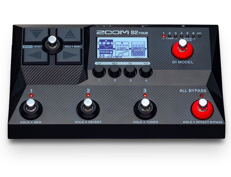 Jual Zoom B2 Four Bass Multieffect Processor